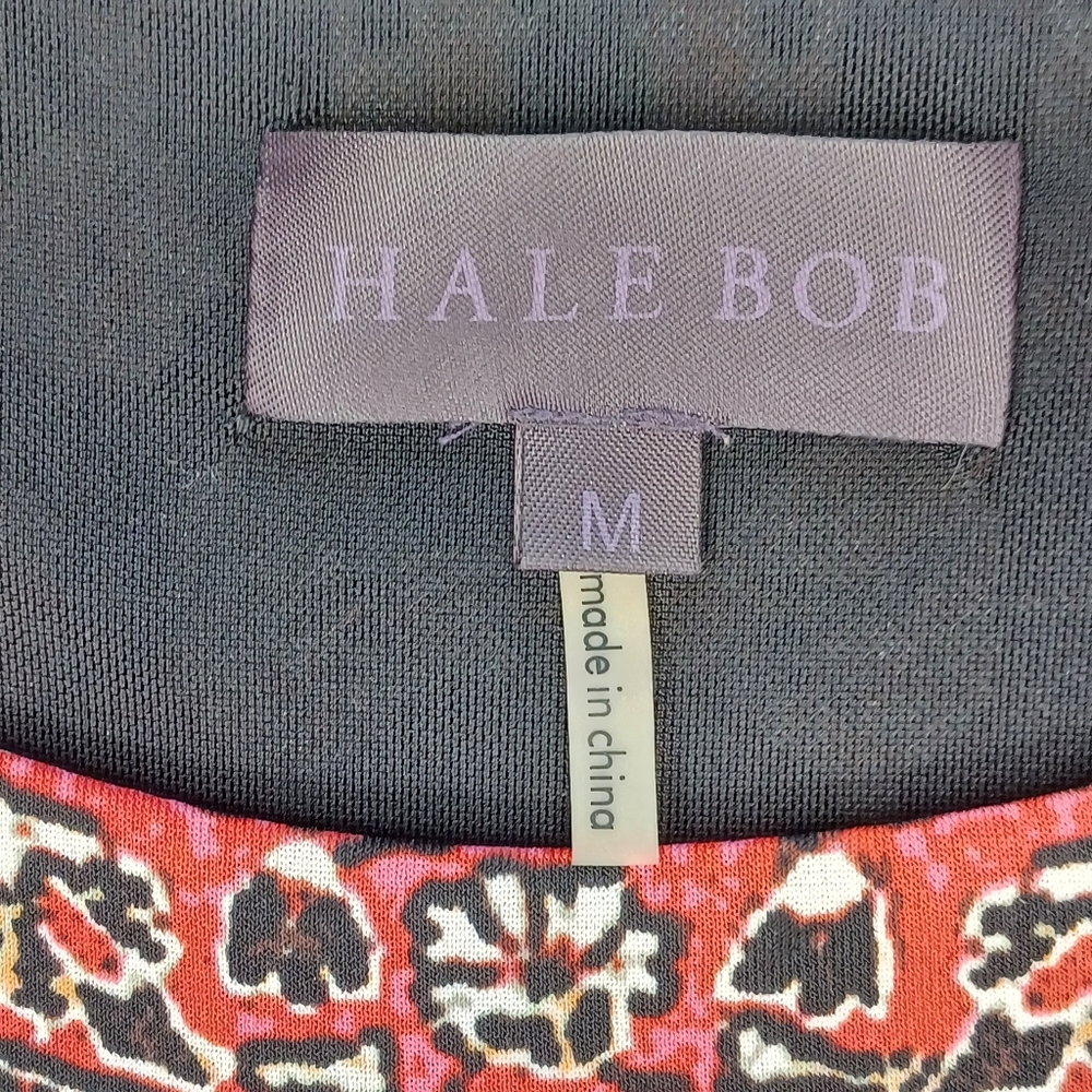 Hale Bob Denise Y2K Stretch Jersey Mini Dress Sz Med Southwestern Aztec Mosaic - Picture 10 of 13